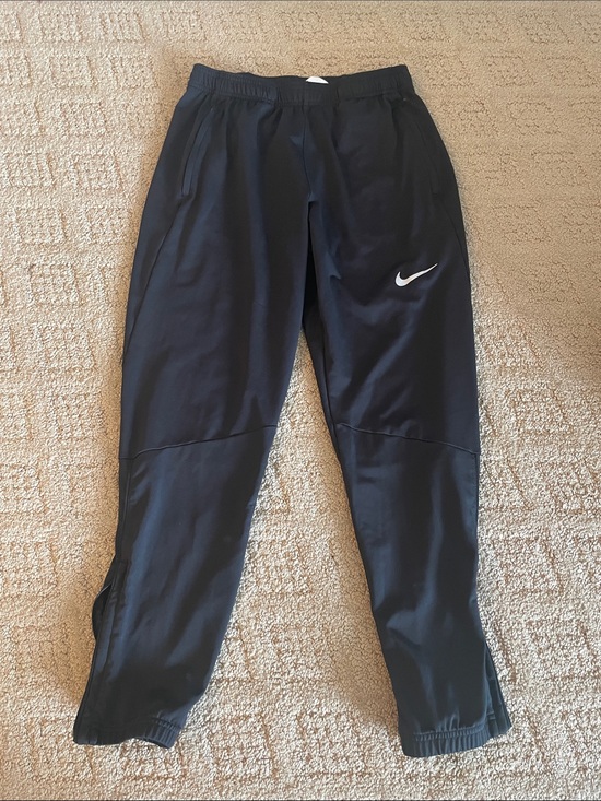 Nike Other - Nike Black Track Pants with White Swoosh